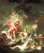 The Setting of The Sun Francois Boucher